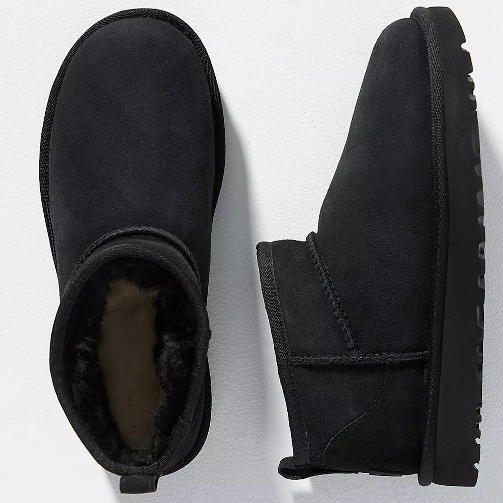 Ugg classic ultra mini in black
